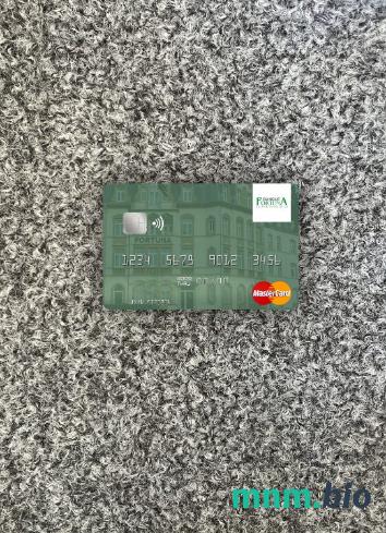 Luxembourg Banque Fortuna wygląd zdjęcia mastercard skan PSD + zdjęcie
